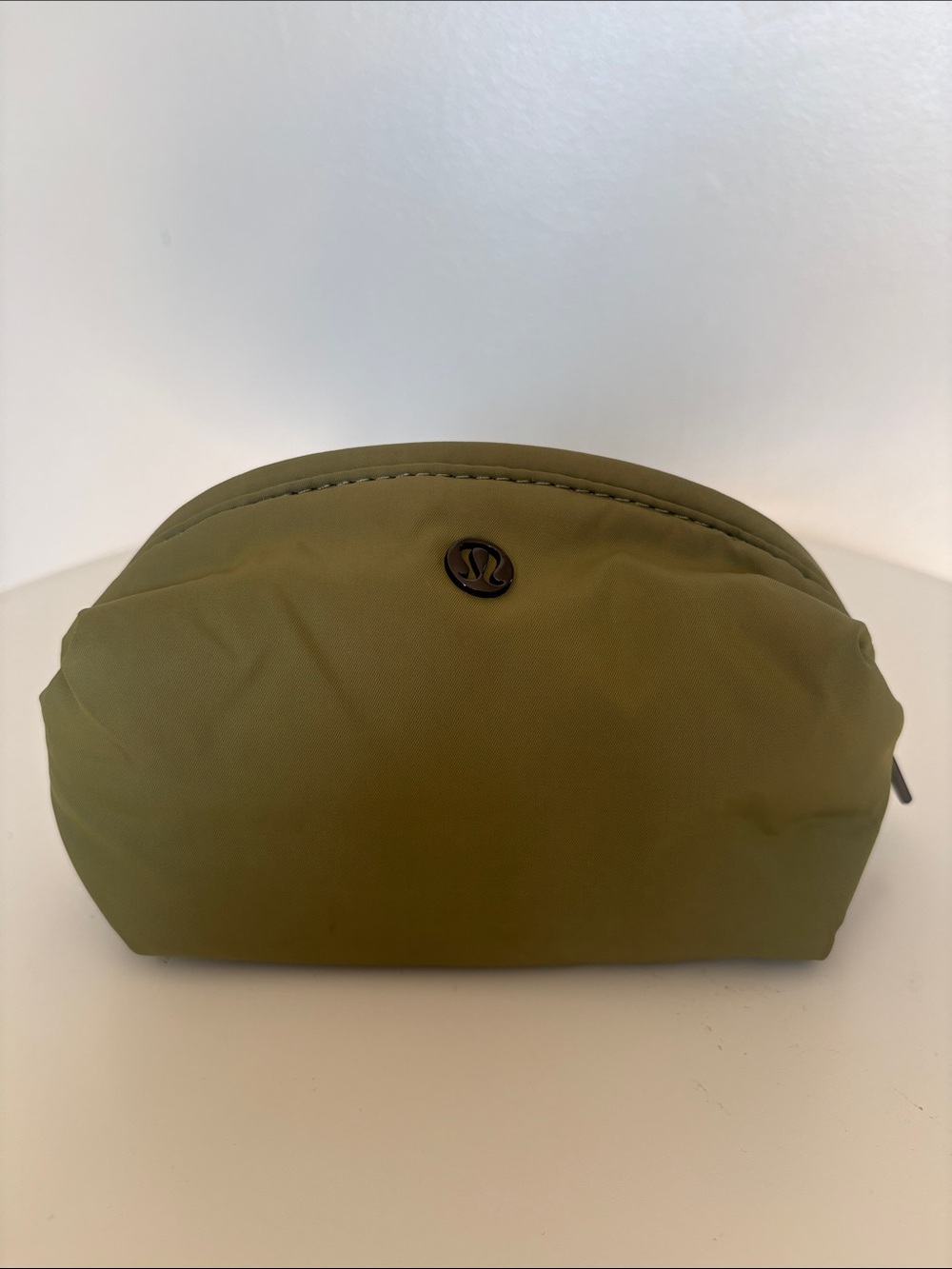 lululemon Olive Green Cosmetic Pouch